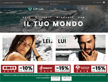 Tablet Screenshot of dnasurfshop.com